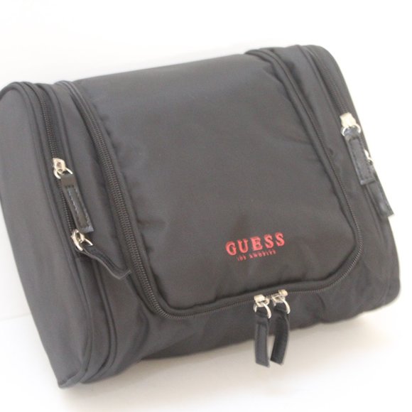 Guess Nylon Hanging Travel Toiletry Bag organizer - Picture 1 of 9